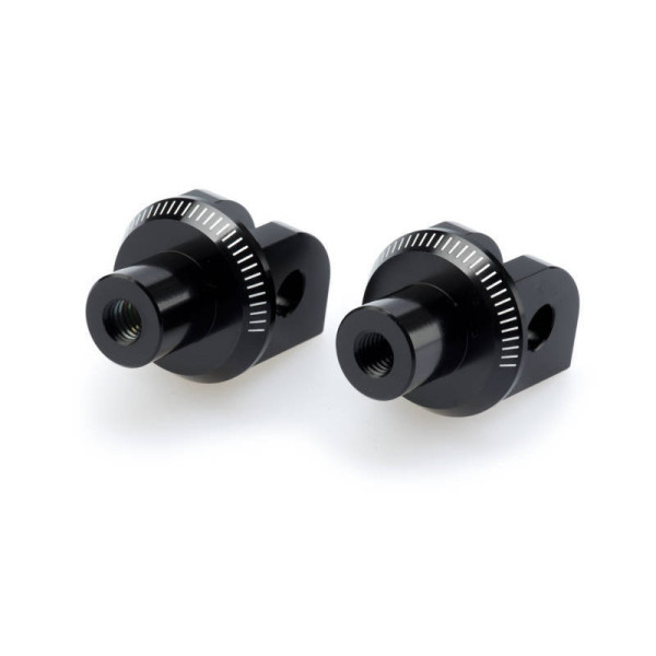 Puig Footpeg Adaptors Black